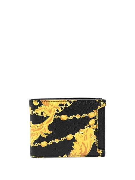 versace jeans geldbeutel e3vmbp|Versace leather wallet men.